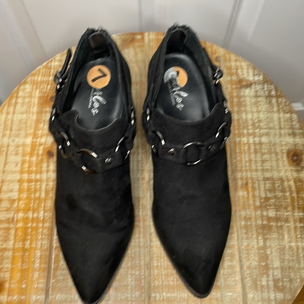 Carlos By Carlos Santana Pointer Toe Block Heel A… - image 2